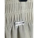 St. John  Silk Maxi Skirt Size Small Tan Drawstring W/pockets Photo 2