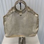 Lanbertson Truex metallic hobo handbag Silver Photo 1