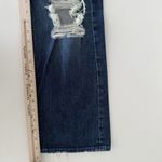 Mother Jeans Womens 29 The Tripper Dark Wash Distressed Your Treat Or Mine Blue Photo 11