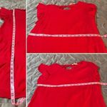 Evelyn Flutter Sleeve Casual Cherry Red Ruffle Tiered Mini Dress Has Pockets L Red Size L Photo 9