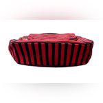 Kate Spade  Navy and Pink Stripes Nylon Devin Crossbody Shoulder Bag Photo 3