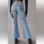 Urban Outfitters BDG  High-Waisted Flare Patchwork Craft Jeans Indigo 25 NWT Photo 6
