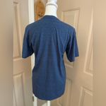 Marvel  Captain America splash-paint logo heather blue shortsleeve women’s tee. S Photo 2