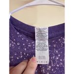 Gildan Gliden M Crew Neck Graphic Tee purple, we run this town cowboy tshirt Tee Photo 3