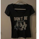 Star Wars  Don’t Be Basic Graphic Short Sleeve T-Shirt S Movies Force Casual Cons Photo 2