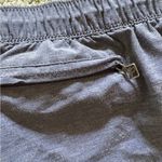 prAna  Womens Mariya Pull On Shorts Blue Medium Drawstring Pocket Activewear Photo 4