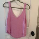 Double Zero NWOT  Pink Knit Tank Top Photo 3