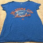 Adidas  Oklahoma City Thunder short sleeve tee in size L • OKC Basketball fan top Photo 1