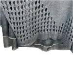 Simply Couture  Knit‎ Sweater Top Womens Size 1X Slate Gray Long Sleeve Lagenlook Photo 2