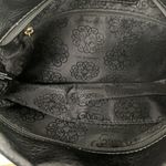 Enzo Angiolini used leather purse in black. Good condition.Black fabric lining. Photo 2