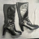 Ellen Tracy 🔥 Size 6.5  Black Heeled Boots Photo 0