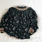 Free People  Paloma Top in Black Floral OB1239056 Photo 5