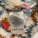 Eddie Bauer  1/4 Zip Up Collared Fleece Pull Over Size Large Aztec Southwest Photo 6