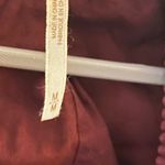 Free People Women's Red Slouchy Dolman Corduroy Moto Jacket Size M Photo 2