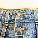 Carmar Sahara Beasley Double Waist Front Zip Denim Skirt Size 2 Photo 3