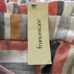 Miami  Francesca’s‎ Tie-Waist Paperbag Stripe Shorts – Large – NWT Photo 4