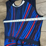 Callaway  Truesculpt Ski Lines Pocket  Sleeveless Golf Active‎ Dress Blue Small Photo 10