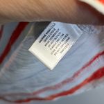 Lisa Todd Striped Tee Cinched Sleeves Cotton Sz M Shirt Size M Photo 1