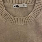ZARA  Sweater Knit Short Sleeve Photo 2