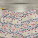 Sanrio NWOT  Hello Kitty spring Easter themed fuzzy pajama shorts size Xs Photo 2