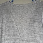 Tahari  women's size XL pullover long sleeve light grey heather thin sweatshirt Photo 2