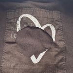 Frank & Eileen  Long Asymetrical Black Cotton Skirt Size Est. Medium NWOT Photo 4