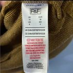 F & F Mustard Yellow Sweater with Side Button Accents Size 6 Orange Photo 4