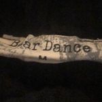 Bear Dance  Black Waffleknit Turtleneck Sweater Photo 6