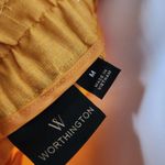 Worthington California Gold Linen Wide Leg Crops Size Medium Photo 5