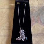 Crystal Cowboy Boot Necklace Photo 0