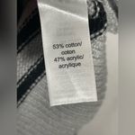 Maurice's  Sweater Gray Black Blue Pink Red Striped Long Sleeve Scoop Neck XL NWT Photo 8