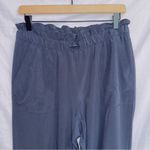 Talbots T by  Black High Waisted Ankle Cropped Adjustable Waist Pants size small Photo 2
