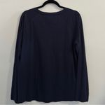 Bass Navy Blue Long Sleeve Tee Size Extra Large Photo 1