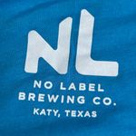 No Label Brewing Co. Katy, TX Blue Women’s Short Sleeve T Photo 3