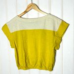 MOTHER THE SWIPER YOKE TEE 201 Yellow Size M Photo 8