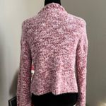 Eyeshadow Women’s Long Sleeve V-Neck Button Down Knit Cardigan Pink Size Medium Photo 1