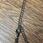 Charming Charlie Red Stone Brass Statement Necklace Photo 2