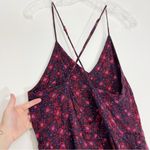 Free People  Floral Sunset Jumpsuit Romper in Red Combo Size Medium Photo 10