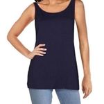 Eileen Fisher Lightweight Viscose Jersey Long Tank  Size PP 2P/4P Photo 0
