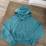 Victoria's Secret  Teal Hoodie Sweater Photo 0