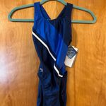 Speedo  Women's Racing Race Xtra Life Lycra Swimsuit Vintage Blue NWT Size 26 Photo 3