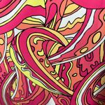 Lulu B Dress Womens XL Pink Colorful Psychedelic Ruffle Neck UPF50 Beach Travel Photo 7