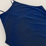 Nordstrom Chelsea 28 Black Stretch Shape wear Cross back Halter Dress NWT M Photo 11