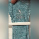 CRZ Yoga  Blue Tank Top and Black Old Navy leggings. Photo 2