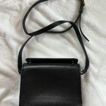 FRENCH Style Classical Vintage Hat and Striped Coat Design Print Crossbody Bag Black Photo 3