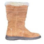 White Mountain  Womens Trader  Brown Suede Pull On Mid Calf Snow Boots Size 9M Photo 5