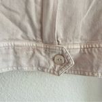 Young Fabulous and Broke YFB  Beige Flap pocket Crop  jacket, tencell blend, L NWOT Photo 7