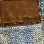 Madewell  Women's Wide Leg Crop Jeans Blue Size 24 Exposed Button Photo 9