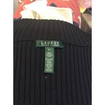 Ralph Lauren Lauren  XL Ribbed Cardigan Sweater Zip Front Herringbone VNC Photo 2