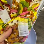 C&C California NWT  Vibrant Floral Lace Top Size small Photo 4